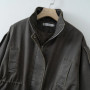 2026 Women Casual Vintage Utility Jacket with Drawstring Waist Stylish coat