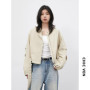 CHIC VEN Fashion Women Short Jacket Casual Solid New Minimalist Windbreaker Coat for Woman Ladies Overcoat Spring Summer 2026