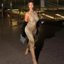 Cryptographic Fashion Halter Leopard Sexy Backless Maxi Dress Women Club Outfits Bandage Embellished Long Dresses Robe Clothes