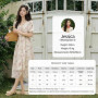MISHOW Butterfly Printing Dress for Women 2025 Summer Luxury Elegant V-neck Lace-up Bubble Sleeves Slim Long Dress MXD15L1778