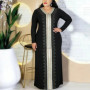 Dubai African Muslim Fashion Dress Caftan Marocain Evening Party Dresses Chiffon Boubou Robe Djellaba Femme Abayas For Women