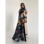 Eid Women Scarf Print Abaya Muslim Cardigan Dress Party Jalabiya Ramadan Long Abayas Vestidos Largos Arab Robe Morocco Kaftan