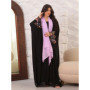 Eid Muslim Dress Women Abaya Kaftan Elegant Sequins Cardigan Party Caftan Jalabiya Ramadan Long Dresses Dubai Arab Robe 2026