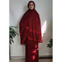 Arab national style Ramadan Women Lace Hijab Skirts Muslim Islamic 2PCS Abaya Prayer Burqa Robe Sets