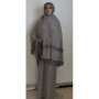 Arab national style Ramadan Women Lace Hijab Skirts Muslim Islamic 2PCS Abaya Prayer Burqa Robe Sets