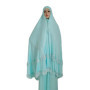 Arab national style Ramadan Women Lace Hijab Skirts Muslim Islamic 2PCS Abaya Prayer Burqa Robe Sets