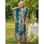 New women's printed skirt Middle East plus size loose robe seaside holiday dress