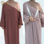 Robe Women Long Loose Maxi Dress Turkey Dubai Nursing Dress Abaya Robe Muslim