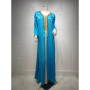 Eid Satin Abaya Dubai Jalabiya Muslim Dress Turkey Islam Robe Longue Djelaba Femme Musulman Dresses for Women Kaftan Marocain