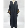 Morocco Kaftan Abayas Eid Muslim Abaya for Women Dubai Dresses Jalabiya Embroidery Ramadan Islam Vestidos Arab Long Robe 2026