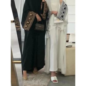 Morocco Kaftan Abayas Eid Muslim Abaya for Women Dubai Dresses Jalabiya Embroidery Ramadan Islam Vestidos Arab Long Robe 2026