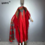 WINYI muslim woman dresses boho woman clothing kaftan party Dress Middle East Female loose holiday abaya dubai luxury Caftan