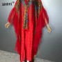 WINYI muslim woman dresses boho woman clothing kaftan party Dress Middle East Female loose holiday abaya dubai luxury Caftan