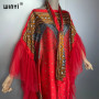 WINYI muslim woman dresses boho woman clothing kaftan party Dress Middle East Female loose holiday abaya dubai luxury Caftan