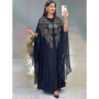 Abayas For Women Dubai Luxury 2025 Chiffon Boubou Muslim Fashion Dress Caftan Marocain Wedding Party Occasions Djellaba Femme