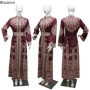Eid Ramadan Print Kaftan Jalabiya Muslim Maxi Dresses for Women Robe Dubai Abaya Outfit Ethnic Style Caftan Arab Islamic Clothes