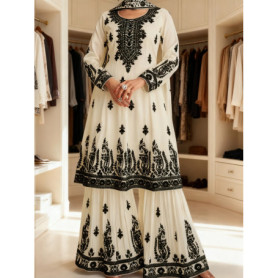 Muslim 2 Piece Set Women Print Blouse Dubai India Top Wide Leg Pants Suit Morocco Musulman Ensemble Casual Femme Arabic Outfits