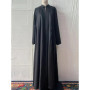 Eid Abaya Women Dress Muslim Jalabiya Solid Color Vestidos Largos Party Caftan Ramadan Long Dresses Dubai Kaftan Arab Robe 2026