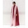 Miyake Folds 2024 Summer Loose Plus-size Temperament Sunscreen Women Wear A Stylish Gradual Color Scarf Trench Coat
