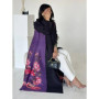 Women Pleated Abaya Muslim Dress Open Stretch Maxi Dresses Cardigan Robe Print Morocco Dubai Kaftan Islam Vestidos Jalabiya