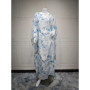 Ramadan Muslim Abaya for Women Print Maxi Dress Morocco Kaftan Dubai Elegant Robe Islamic Arab Party Dresses Vestidos Jalabiya