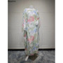 Ramadan Muslim Abaya for Women Print Maxi Dress Morocco Kaftan Dubai Elegant Robe Islamic Arab Party Dresses Vestidos Jalabiya