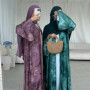 2026 New Abayas for Women Dubai Luxury Tie-dye Printed Kaftan Robe Cardigan Muslim Party Long Dress Kimono Abaya Islamic Clothes