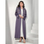 Eid Ramadan Abaya Women Muslim Dress Jilbab Kebaya Islamic Clothing Kaftan Robe Beaded Diamond Evening Dresses Fashion Abayas