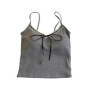 HOT Women camisole Women's Sexy Lace Top Tankvest Inner Wear Sweet Style Short Top Lace Strap Vest with Padded Basic Tank Top