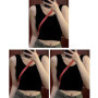 3pcs Ice Silk Women Tank Top Summer Sleeveless Tops Lady Inside Wear Camisoles Loose Underwear Female Without Breast Pads Vests