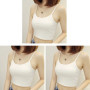 3pcs Ice Silk Women Tank Top Summer Sleeveless Tops Lady Inside Wear Camisoles Loose Underwear Female Without Breast Pads Vests