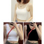 3pcs Ice Silk Women Tank Top Summer Sleeveless Tops Lady Inside Wear Camisoles Loose Underwear Female Without Breast Pads Vests