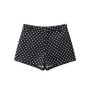 Fashion Polka Dot Shorts 2-piece Sets Women Casual Zipper High Neck Top High Waist Short Pants Set 2026 Lady Daily Street Outfit