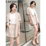 women's summer shorts suit sets clothing 2021 trousers and blazers tops two piece set women outfit set woman 2 pieces