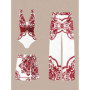 2025 Fashionable Trendy Women's Swimsuit Three Piece Set Sexy One Piece with Pants And Short Skirt Ensemble for Women