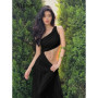 Nibber Elegant Maxi Dress Women Summer Off-shoulder Sleeveless Cut Out Beach Long Indie Folk Temperament For Vacation Vestidos