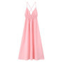HH Female Summer Wrinkles Design Sexy Sling Dress Women Fashion Solid V-Neck Sleeveless Backless Beach Party Midi Dress