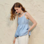 Semir Shirt Women Sleeveless Bowknot Lovely 2025 New Summer Bud Texture Suspender Top French Style for Summer Parties