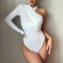 Y2k Sexy Elegant Summer Party Club Patchwork Bodysuit traf 2023 woman Sleeveless Rompers One Pieces Female White Tanks Clothing