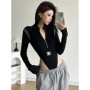 Sexy See Through Bodysuit Women Dark Gothic Streetwear Emo Alternative Grunge Y2k Long Sleeve O-neck High Waist Jumpsuit