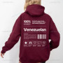 Venezuela Gifts for Venezuelan Friend & Family Veneka Sweater Personalized Christmas Gift Winter Clothes Women Hoodie Tops