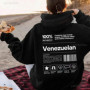 Venezuela Gifts for Venezuelan Friend & Family Veneka Sweater Personalized Christmas Gift Winter Clothes Women Hoodie Tops