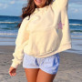 Preppy Graphic Hoodies For Teen Girls Y2k Oversized Loose Fit Streetwear Cute Embroidery Star Print Aesthetic Vintage Going Out