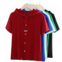 European Station Short sleeved T-shirt Women's Summer New Fashion Light Luxury High Quality Loose Large Casual Hooded Top