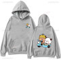 Bubu and Dudu Panda Hoodies Trendy Aesthetic Graphic Funny Kawaii Bubble Tea Hoodies Anime Harajuku Vintage Pullovers Sweats