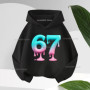 Long-sleeve Graphic Funny 67 Children's Hoodies Sweatshirt Casual Fashion Hip Hop Fleece Boy Girl Kid Warm Hooded Pullover