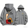 One Piece Anime Hoodie For Boys Girls Zip Up Jacket Luffy Graphic Print Sweatshirt Casual Tops New 100-160cm