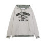 Disney World Letter Mickey Mouse Cartoon Print Embroidery Fleece Sweatshirt Fashion Unisex Women Pockets Hooded Jumper Tops