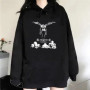 Death Note hoodie anime sweater athleisure soft fabric harajuku teen hoddie tracksuits pattern manga patterned modern style