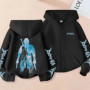 Game Devil May Cry Dante Merch Zipper Hoodie Men Women Fleece Cotton Oversized Zip Up Jacket Male Cosplay Otaku Lover Streetwear